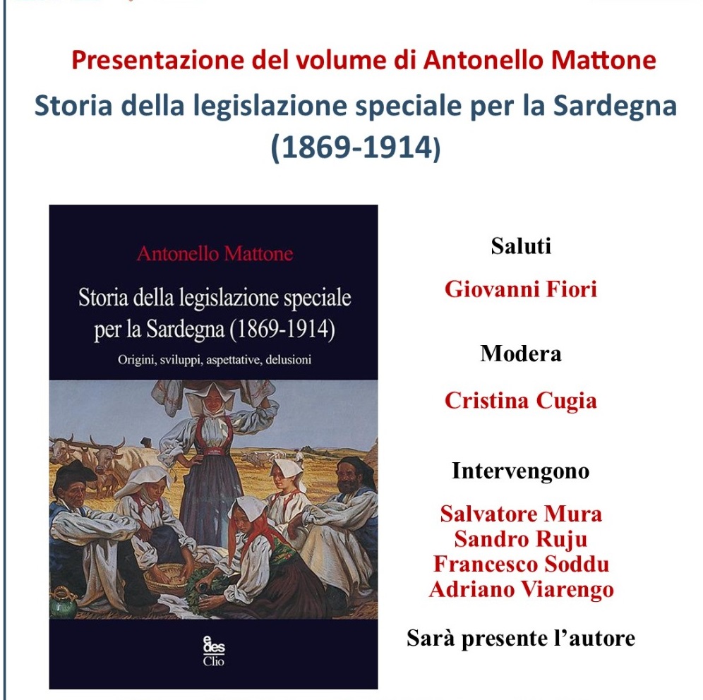 Storia della legislazione speciale per la Sardegna (1869-1914). Origini, sviluppi, aspettative, delusioni